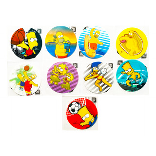 Mega Tazos Los Simpsons Nuevos - Vuala Gamesa Mega Tazos Los Simpsons Nuevos - Vuala Gamesa