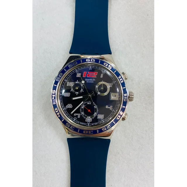 Reloj Swatch Irony Spymaker Ycs517 Cronografo Original