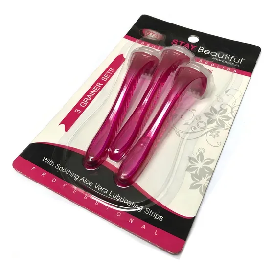 Maquina De Afeitar Stay Beautiful 3 Unidades