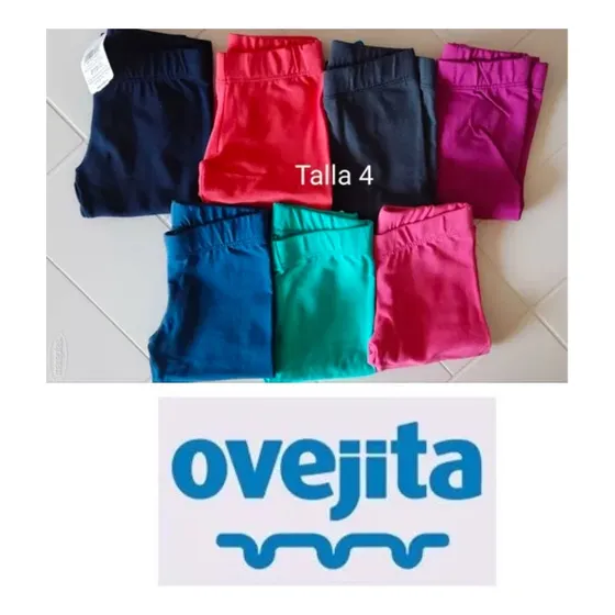 Leggins Mono Ovejita Deportivo Para Niñas Tallas 2/4/6/8/10