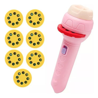 Proyector Infantil Con Rollo De Linterna Con Proyector Infantil Con Rollo De Linterna Con