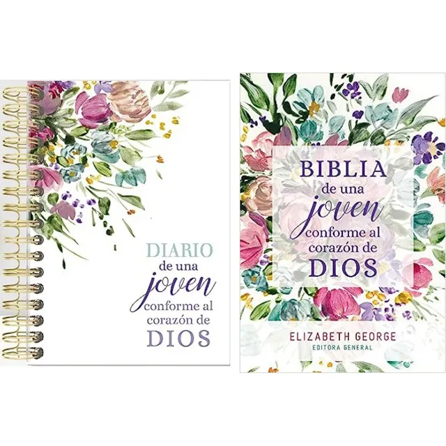 Biblia Y Diario De Una Joven Conforme Al Corazón De Dios 