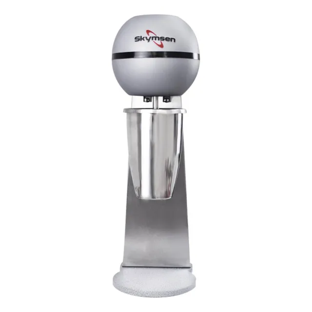Batedor De Milk Shake Copo Inox 1 Haste Skymsen Sorveteira BMS-N cinza 220 V