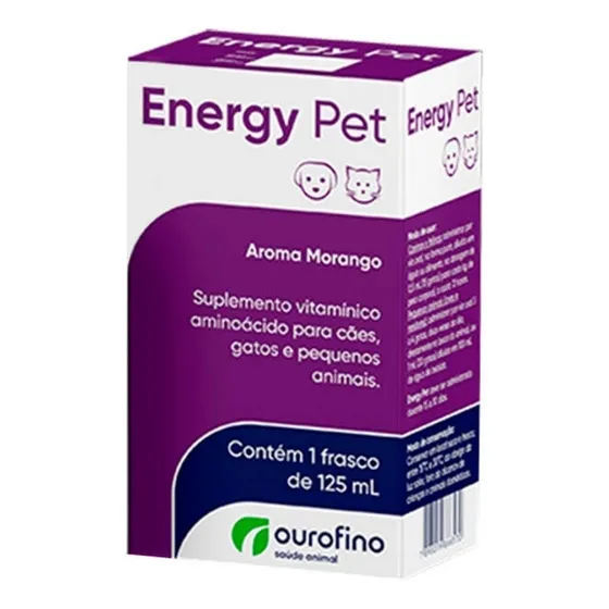 Energy Pet Suplemento Vitaminico 125 Ml - Full