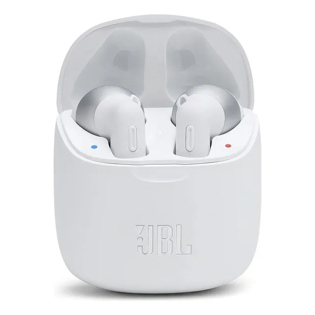Auricular in-ear inalámbrico JBL Tune 225TWS white con luz LED con Botón