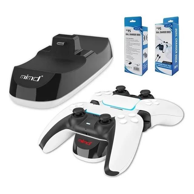 Base De Carga Doble Para Joystick Ps5 Playstation 5