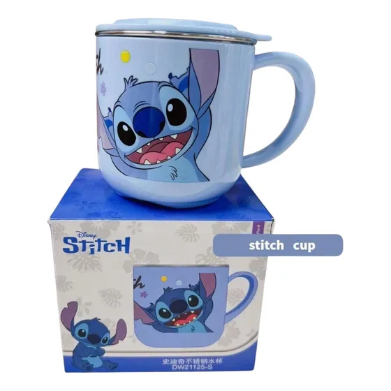Taza De Stitch Original Disney (acero Inoxidable)