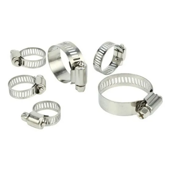 Abrazadera En Acero Inoxidable 19mm-29mm  X2 Unidad