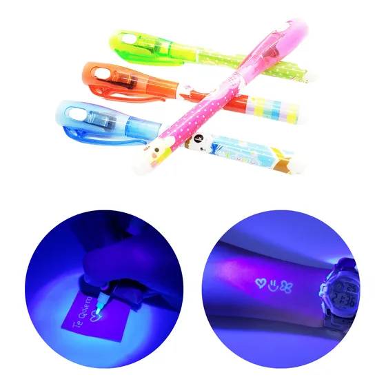 Souvenirs X 20 Lapicera Mágica Tinta Uv Invisible Cumple