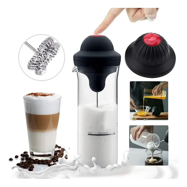 Espumador De Leche Batidora Para Hacer Espuma De Café