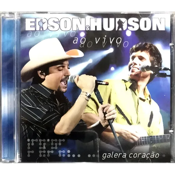 Cd Edson & Hudson Ao Vivo - Galera Coração Lacrado! Versão Do Álbum Estandar