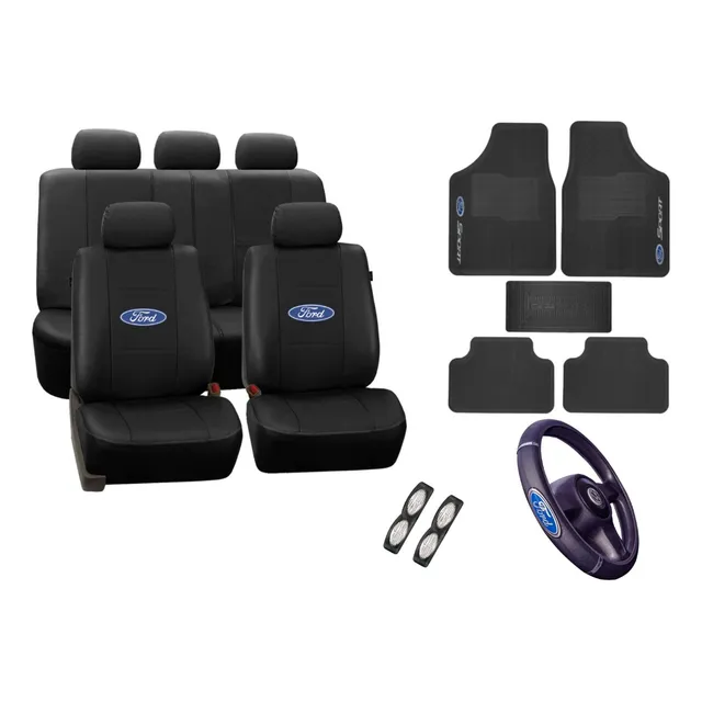 Capa Banco Carro Couro Ford Fiesta Zetec Rocam