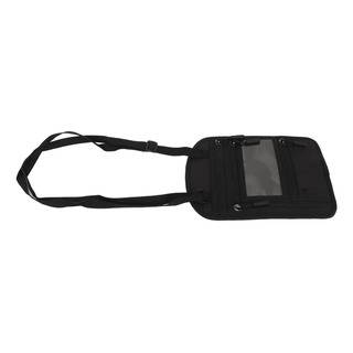 Funda Compacta De Nailon Antirrobo Con Cuello Para Pasaporte Funda Compacta De Nailon Antirrobo Con Cuello Para Pasaporte