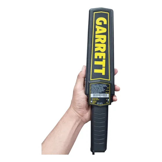 Detector Scanner Metales Garret Recargable Vigilancia
