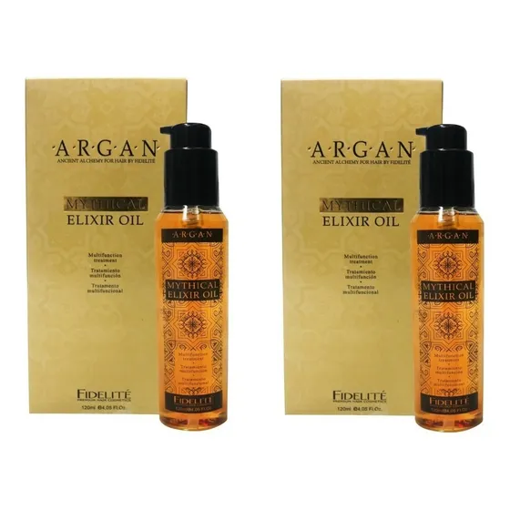 Reparador Para El Pelo Fidelite Elixir Argan X 120ml X 2