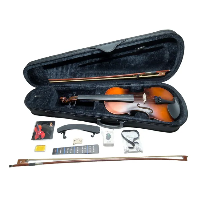 Violin Acustico Paris 3/4 Con Accesorios Y Estuche Am4 34 Color Antique Matte