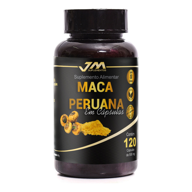 Maca Peruana Pura 500mg 120 Capsulas Jmsuplementos Maca Peruana Pura 500mg 120 Capsulas Jmsuplementos
