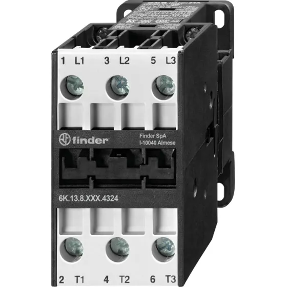 Contactor Industrial 24v Ac 3na 50 A Finder 6k1380244350