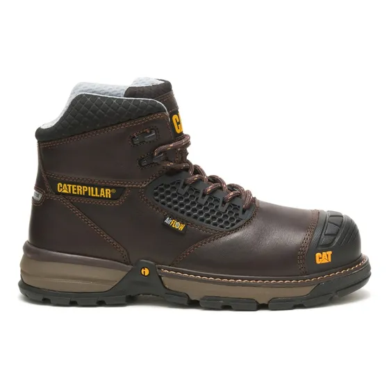 Botin Cat Hombre Excavator Air Dielectrico 100% Libre Metal