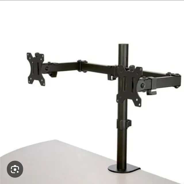 Soporte De Escritorio Para Doble Monitor. De 15  A 33 