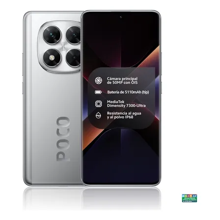Celular Xiaomi Poco X7 5g 8gb Ram + 256gb Rom Gris