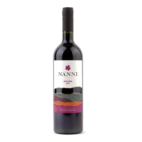 Vinos Nanni Jovenes Varietales Bonarda Orgánico 