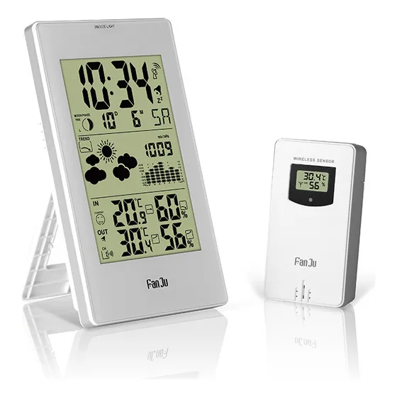Pantalla De Higrotermógrafo: Temperatura, Fecha Y Hora Inalá