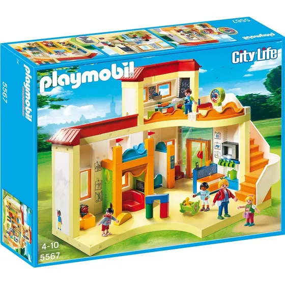 Playmobil City Life Guardería, A Partir De 4 Años