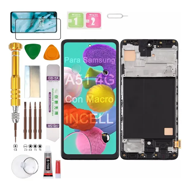 Pantalla Para Samsung A51 4g A515f Display Con Macro(incell)