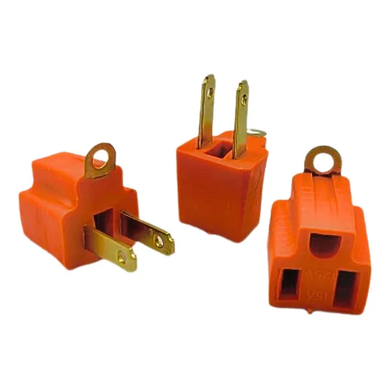 Adaptador 3 A 2 Naranja Troen 6-568 (8pzas)