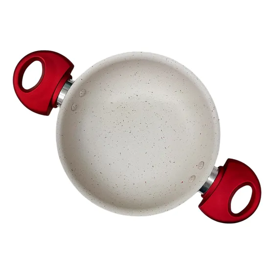 Paila De Cerámica Antiadherente 16 Cm. Con Asas De Silicona