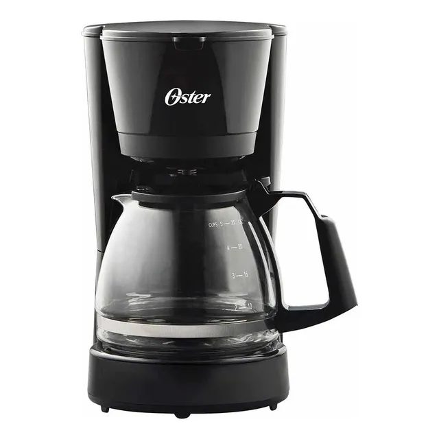 Cafetera De 5 Tazas Con Filtro Permanente Negro Oster