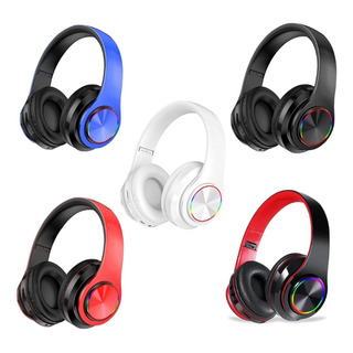 Fone De Ouvido Bluetooth Sem Fio Led Headphone B39 Rgb Fone De Ouvido Bluetooth Sem Fio Led Headphone B39 Rgb