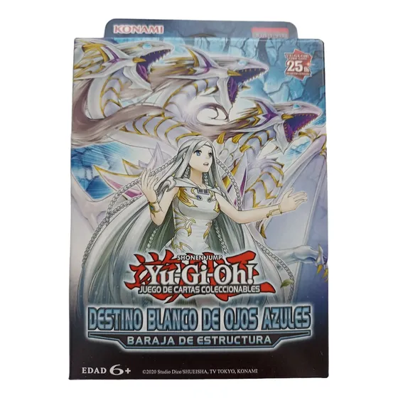Baraja Yugioh De Estructura Destino Blanco De Ojos Azules