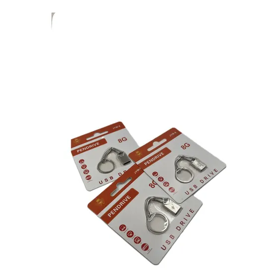 Kit Com 3 Pendrive Usb Drive Com Capacidade De 8g