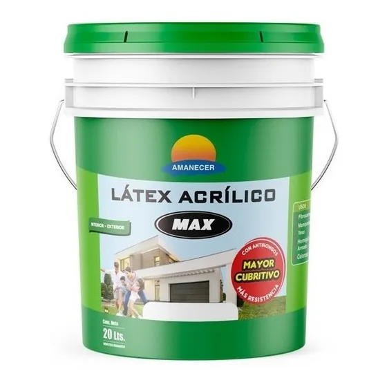 Pintura Látex Max Interior/exterior 20 L  | Amanecer
