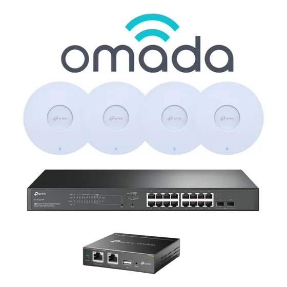 Kit De Wifi 6 De Alta Densidad : Eap620hd, Oc200, Tl-sg2218p
