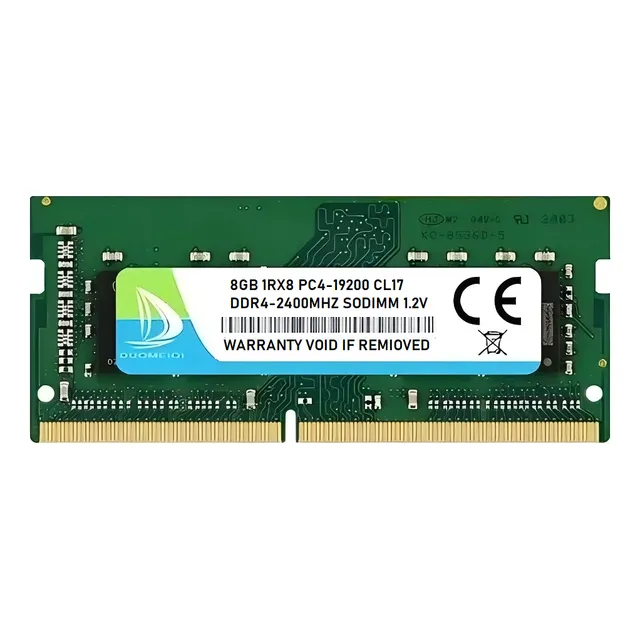 Memoria Ram 8Gb Ddr4-2400 Para Ordenador Portátil Sodimm Gamer PC4-19200S Duomeiqi laptop 1.2V color Verde