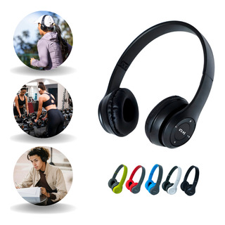 Fone De Ouvido Corrida Bluetooth Regulável Entrada P2 Mp3 Fone De Ouvido Corrida Bluetooth Regulável Entrada P2 Mp3