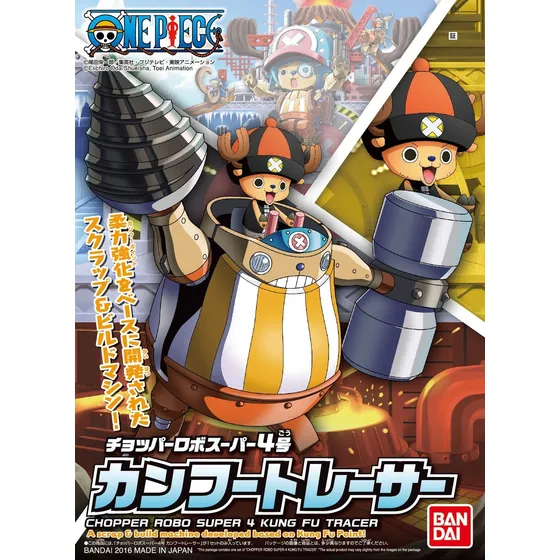 Model Kit One Piece Chopper Robo Kung Fu Bandai Original