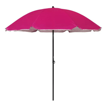 Guarda Sol Articulado Classic Verão Fps 60 Grande 1,93m Bel Cor Rosa Liso Guarda Sol Articulado Classic Verão Fps 60 Grande 1,93m Bel Cor Rosa Liso