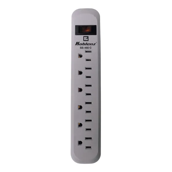 Multicontacto Koblenz Ss-460 C 6 Contactos Supresor 420joule