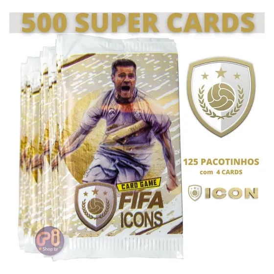 Kit 400 Cards = 100 Pacotinhos/cartas/figurinhas/cartinhas.
