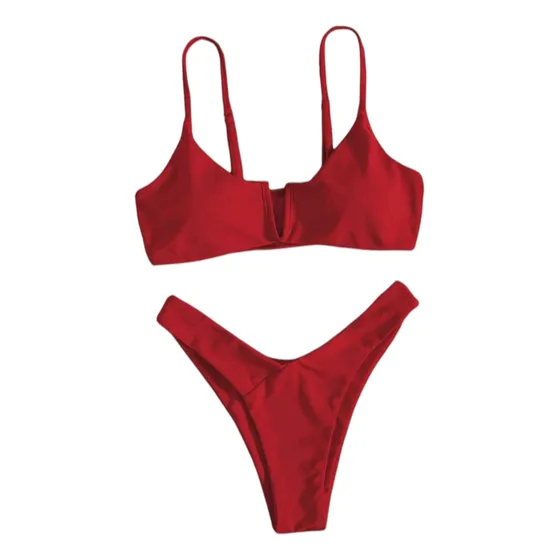 Bikini De Top Con Abertura