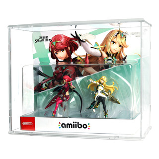 Protector Acrílico Uv Caja Para Amiibo Pyra & Mythra Protector Acrílico Uv Caja Para Amiibo Pyra & Mythra