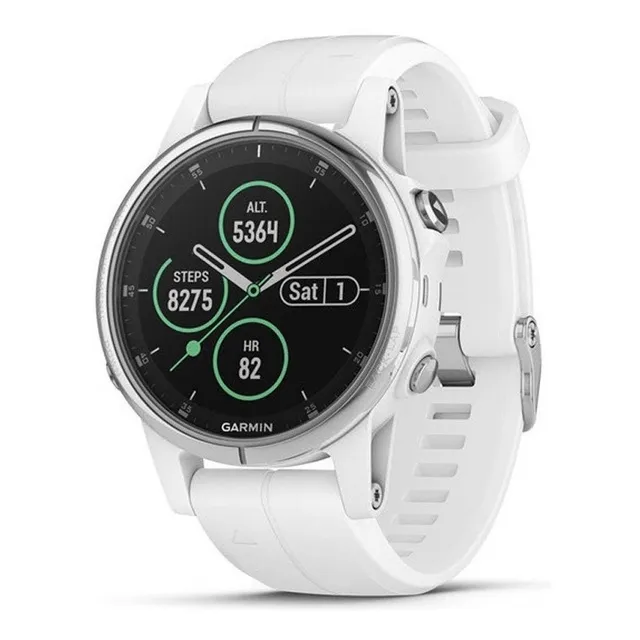 Garmin Fenix 5s Correa Zafiro Blanco 42mm Smartwatch Hr