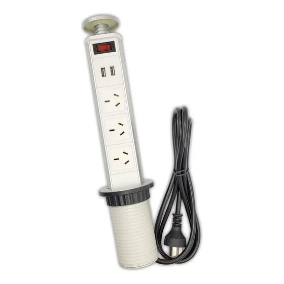 Estacion De Carga Telescopica Embutir Toma 2usb Tbcin Blanco