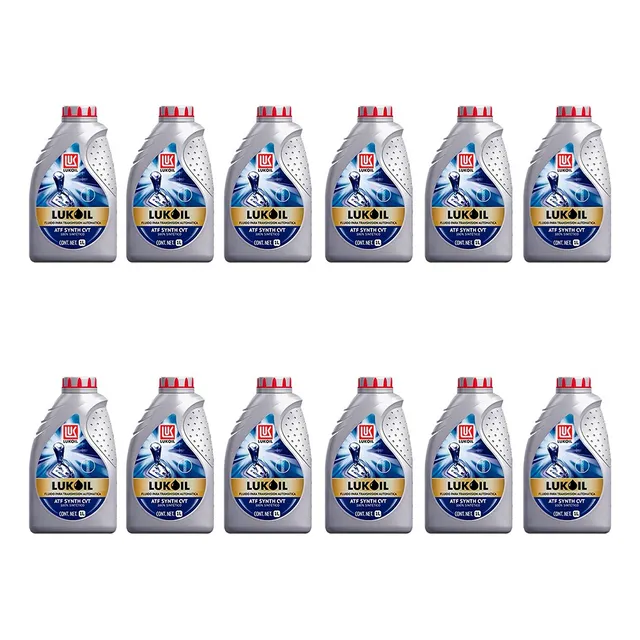 Aceite 100% Sintético Atf Cvt Lukoil 12 Litros