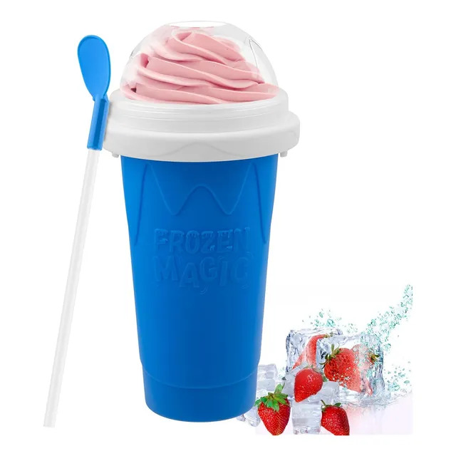 Slushie Maker - Taza Apretar Magia, Hacer Jugos, Leche ...