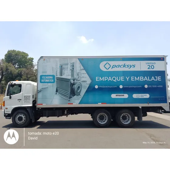 Camión Hino 500 2627 Caja Seca Transmisión Manual Año 2018